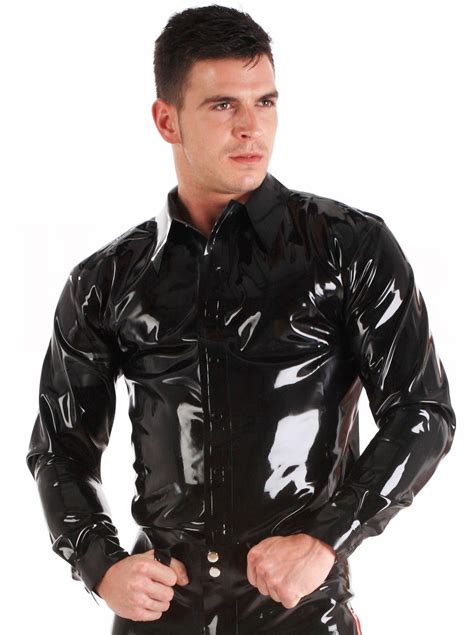 male latex outfit